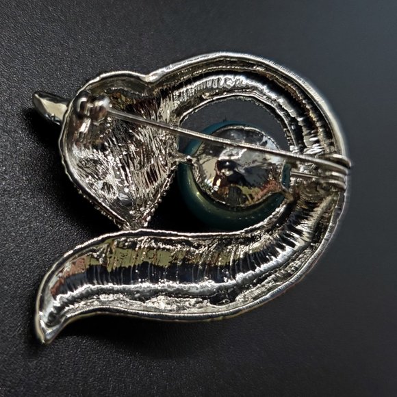 Exquisite Cindy Xiang Green Fox Pin Brooch Pendant - Picture 3 of 3